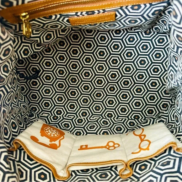 Jonathan Adler Hex Handle Leather Bag - Picture 10 of 10